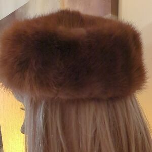 Luxurious Brown Fur Hat